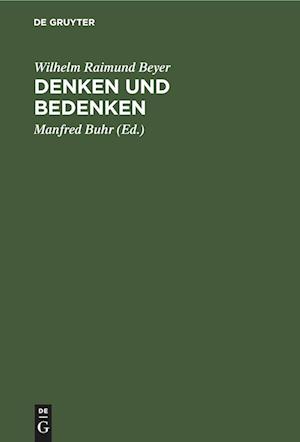 Denken und Bedenken