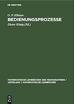 Bedienungsprozesse