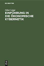 Einführung in die ökonomische Kybernetik