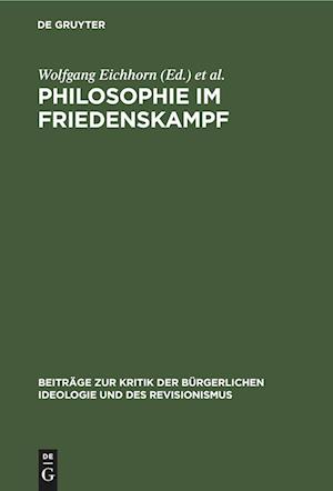 Philosophie im Friedenskampf