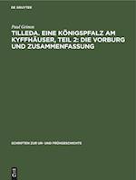 Tilleda. Eine Königspfalz am Kyffhäuser, Teil 2: Die Vorburg und Zusammenfassung