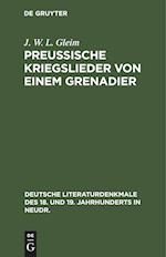 Preussische Kriegslieder von einem Grenadier