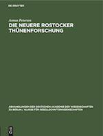 Die neuere Rostocker Thünenforschung