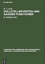 Nullstellenverteilung ganzer Funktionen