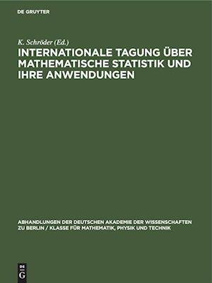 Internationale Tagung über mathematische Statistik und ihre Anwendungen