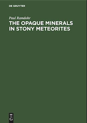 The Opaque Minerals in Stony Meteorites