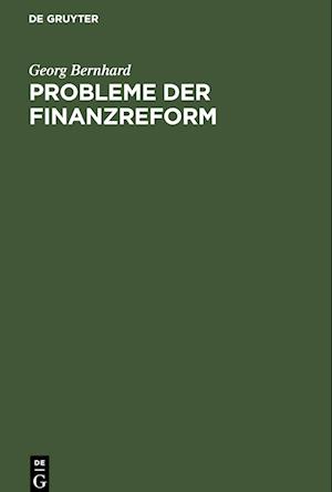 Probleme der Finanzreform