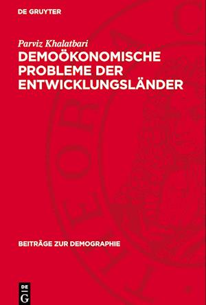 Demoökonomische Probleme Der Entwicklungsländer