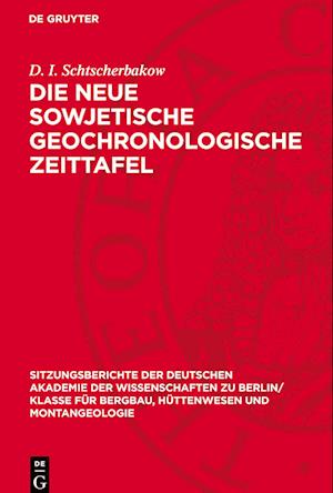 Die Neue Sowjetische Geochronologische Zeittafel