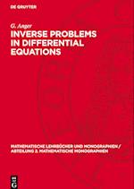 Inverse Problems in Differential Equations