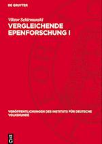 Vergleichende Epenforschung I