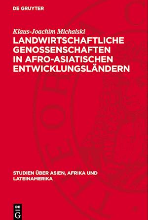 Landwirtschaftliche Genossenschaften in Afro-Asiatischen Entwicklungsländern