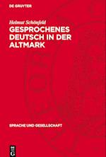 Gesprochenes Deutsch in Der Altmark