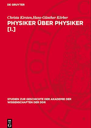 Physiker Über Physiker [I.]