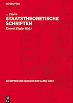 Staatstheoretische Schriften