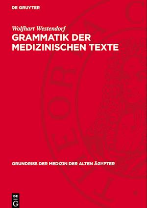 Grammatik Der Medizinischen Texte