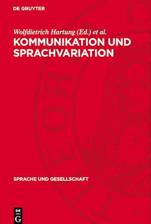 Kommunikation Und Sprachvariation