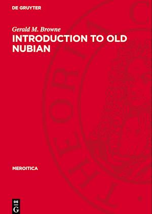 Introduction to Old Nubian