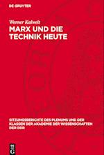 Marx Und Die Technik Heute