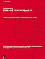 Zum K¿¿yapaparivarta, Heft 2, Verdeutschung des sanskrit-tibetischen Textes