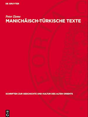 Manichäisch-Türkische Texte