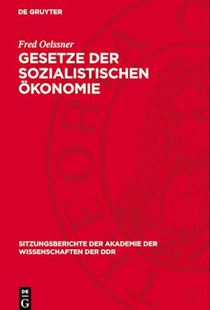 Gesetze Der Sozialistischen Ökonomie