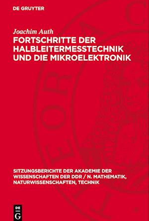 Fortschritte Der Halbleitermeßtechnik Und Die Mikroelektronik