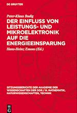 Der Einfluß Von Leistungs- Und Mikroelektronik Auf Die Energieeinsparung