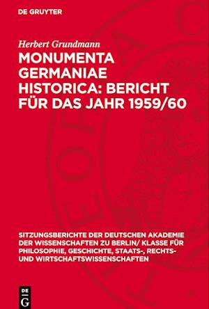 Monumenta Germaniae Historica