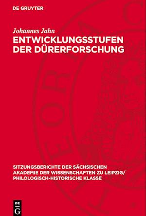 Entwicklungsstufen Der Dürerforschung