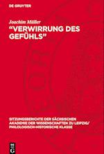 "Verwirrung Des Gefühls"