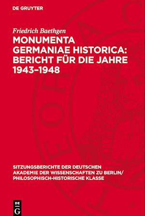 Monumenta Germaniae Historica