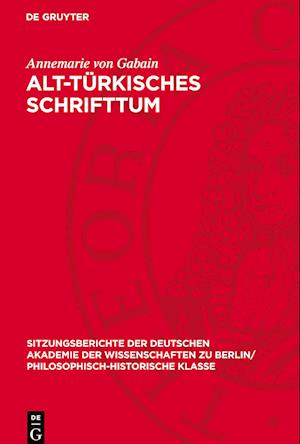 Alt-Türkisches Schrifttum