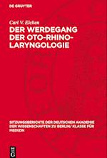 Der Werdegang Der Oto-Rhino-Laryngologie