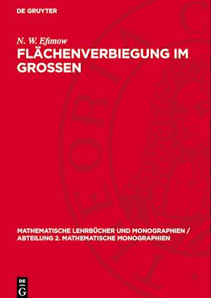 Flächenverbiegung Im Grossen