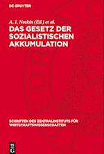 Das Gesetz Der Sozialistischen Akkumulation