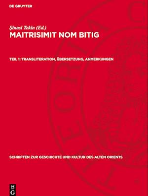 Maitrisimit nom bitig, Teil 1, Transliteration, Übersetzung, Anmerkungen