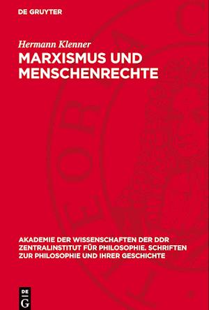 Marxismus Und Menschenrechte