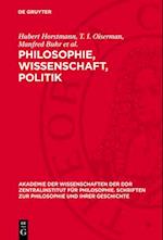 Philosophie, Wissenschaft, Politik