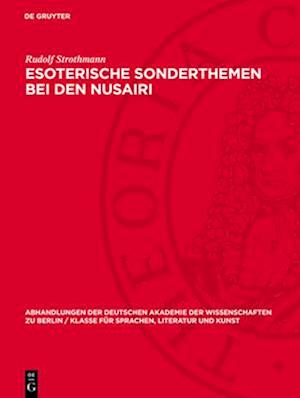 Esoterische Sonderthemen bei den Nusairi