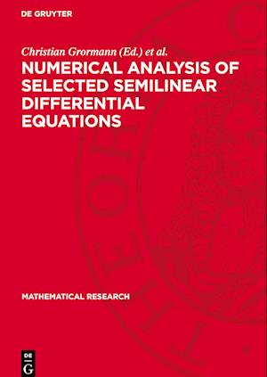 Numerical Analysis of Selected Semilinear Differential Equations