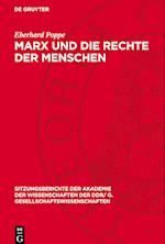 Marx Und Die Rechte Der Menschen