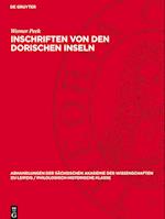 Inschriften von den Dorischen Inseln