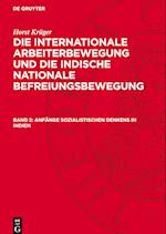 Die internationale Arbeiterbewegung und die indische nationale Befreiungsbewegung, Band 2, Anfänge sozialistischen Denkens in Indien