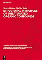 Structural Principles of Unsaturated Organic Compounds