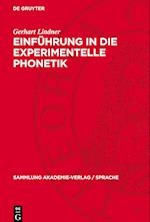 Einführung in die experimentelle Phonetik