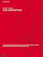 Zur Apposition