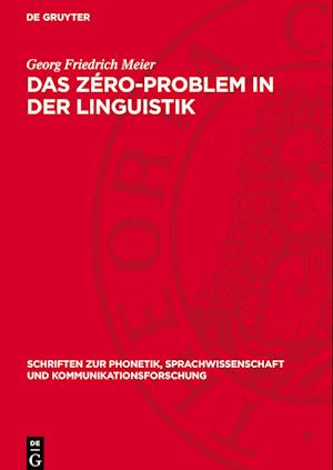 Das Zéro-Problem in der Linguistik