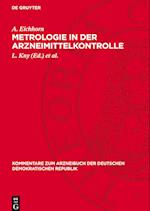 Metrologie in der Arzneimittelkontrolle