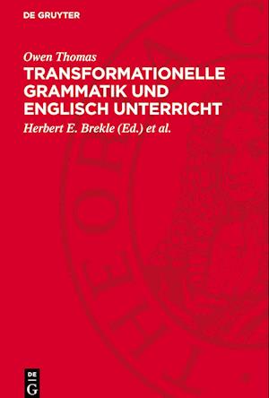 Transformationelle Grammatik und Englisch Unterricht